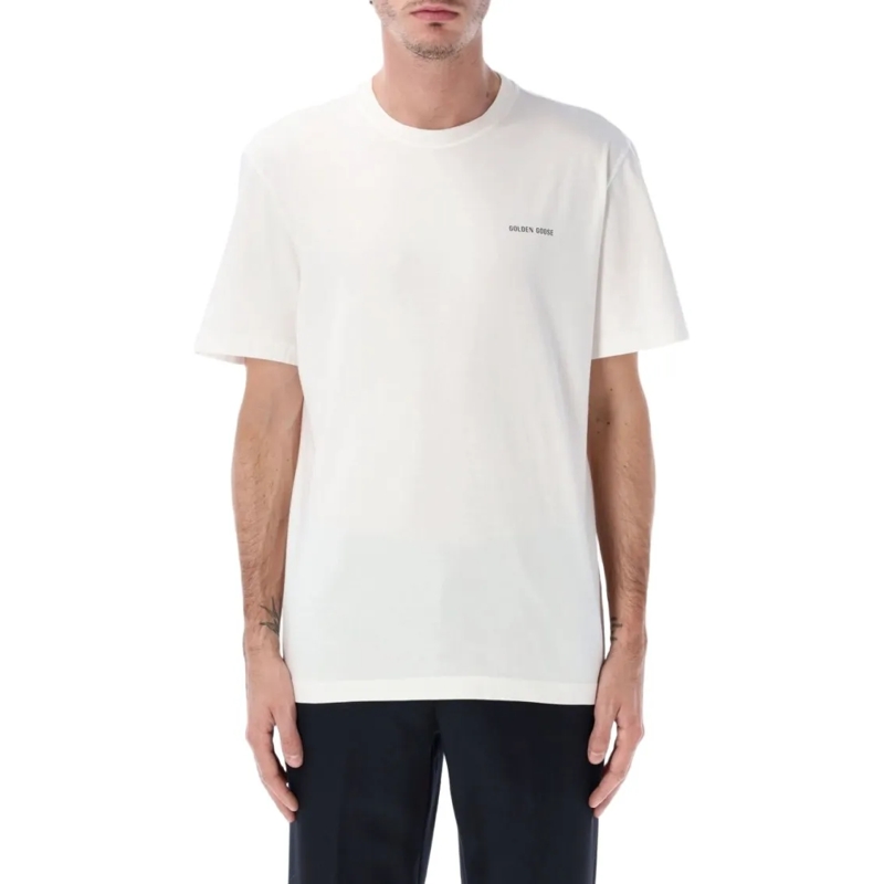 Golden Goose T-shirt Minimalistic White T-Shirt White