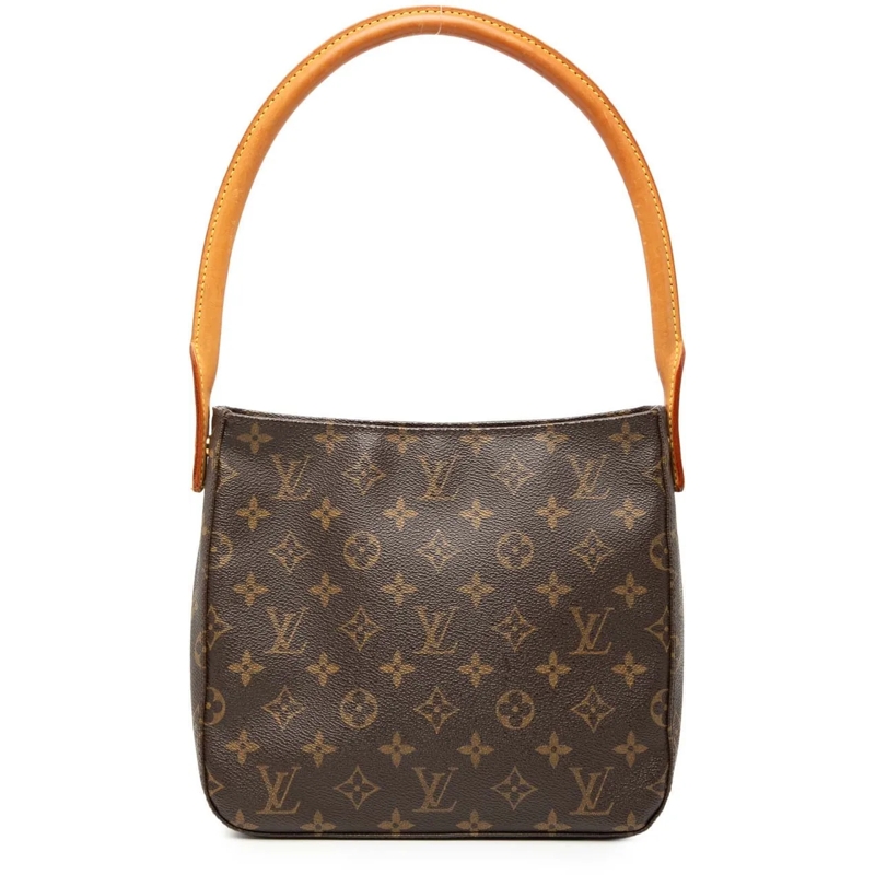 Louis Vuitton Schultertasche Monogram Looping MM braun