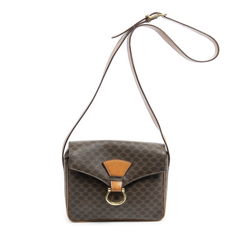 Celine Crossbody Bag Square Flap Crossbody braun