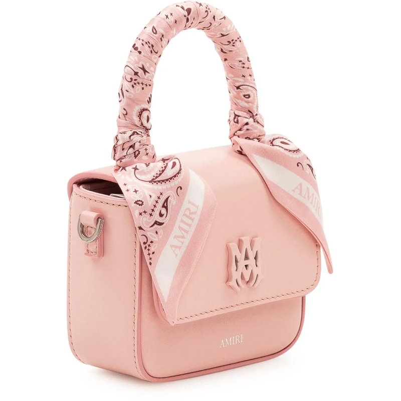 Amiri Sac à bandoulière Borsa Nano MA con Foulard rose(Image 3)