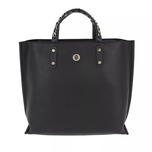 Tommy Hilfiger Tommy Chain Tote Black Draagtas