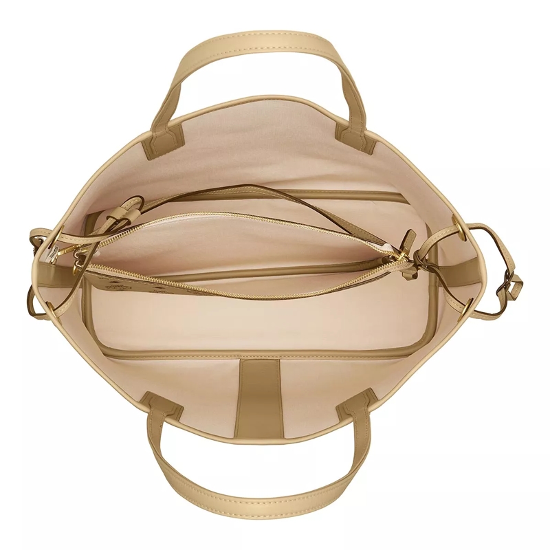 MCM Shopper Liz Shopper Beige+Black(Image 6)