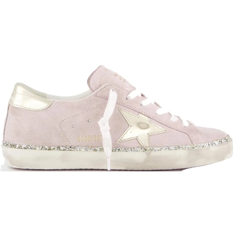 Golden Goose Low-Top-Sneaker Dames Super-Star Sneaker Roze rose