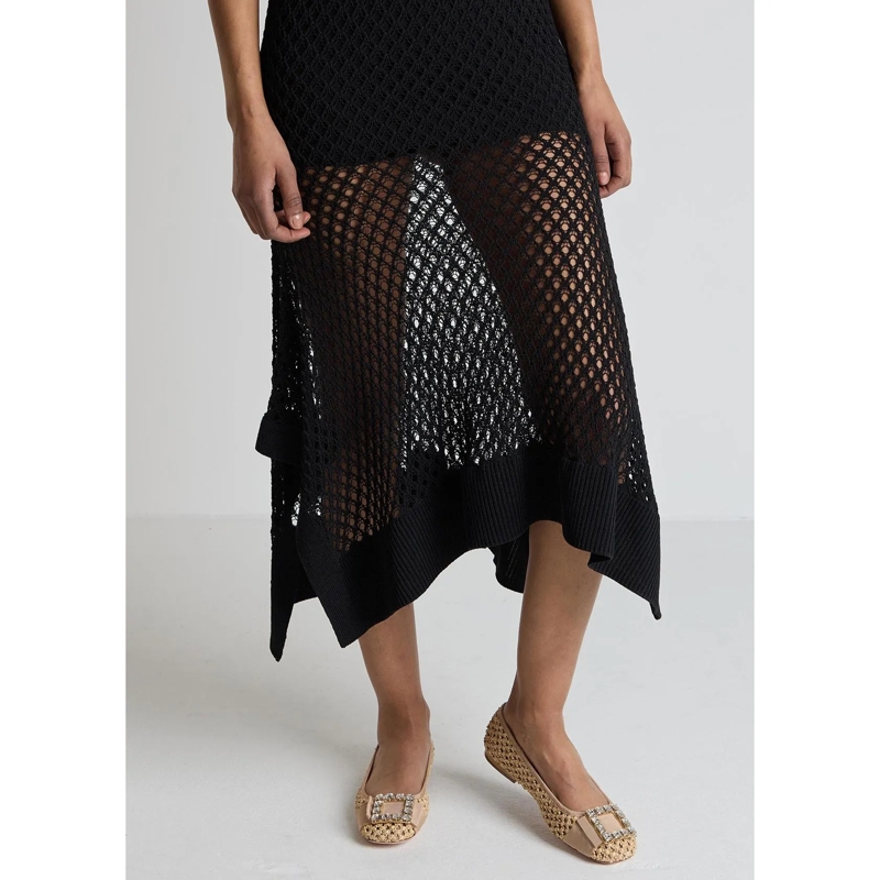 Roger Vivier Balletschoenen Très Vivier Raffia Beige(Image 2)