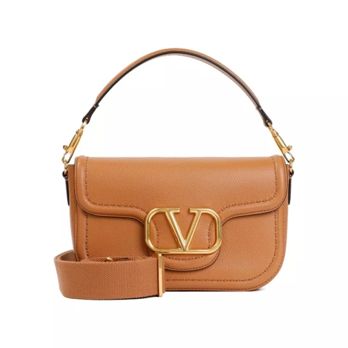 Valentino Locò Shoulder Bag Brown Borsa a tracolla