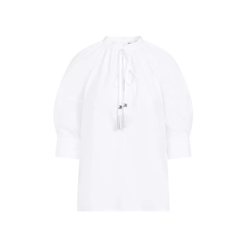 Max Mara Carpi Off White Cotton Shirt White 