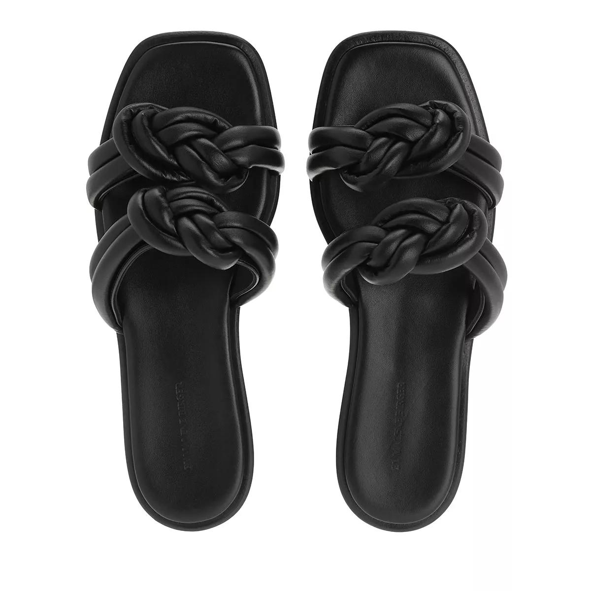 by malene birger sandales, knotta sandals en noir - pour dames