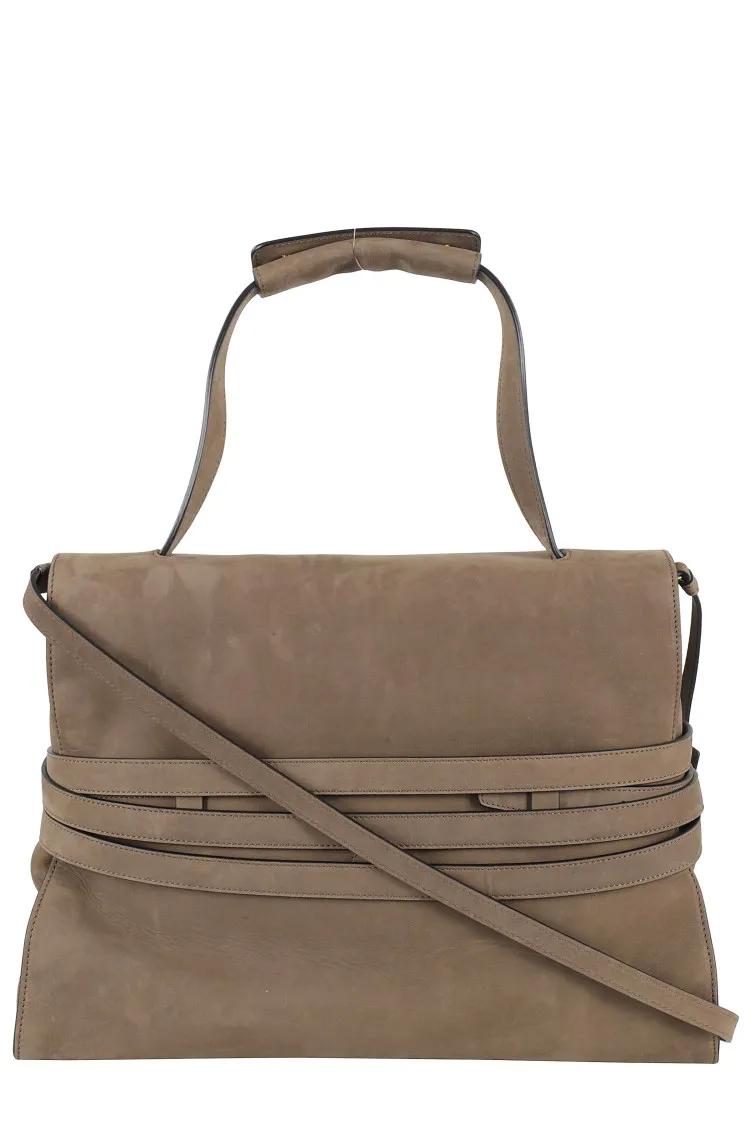 Moschino Hobo bags Nabuk Bag in groen