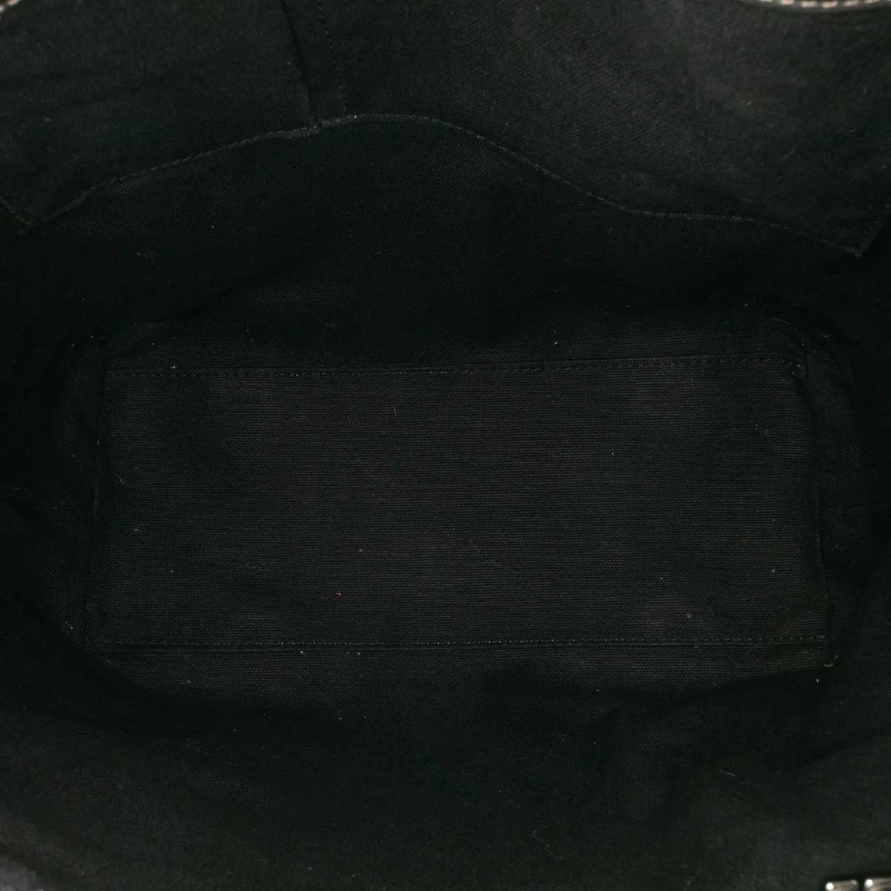 Thumbnail - Burberry Shopper - Shimmer Check Canvas Tote - Gr. unisize - in Grau - für Damen