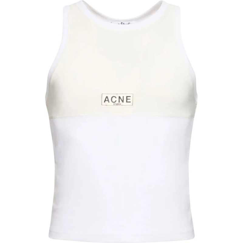 Acne Studios T-Shirt Acne Studios Tank Top - Optic White weiß