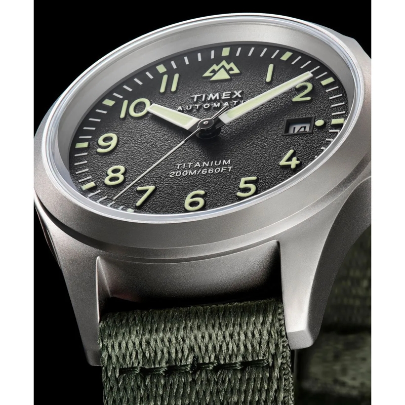 Timex Automatikuhr Automatische Uhr Expedition North® Titanium Automa grün(Image 2)