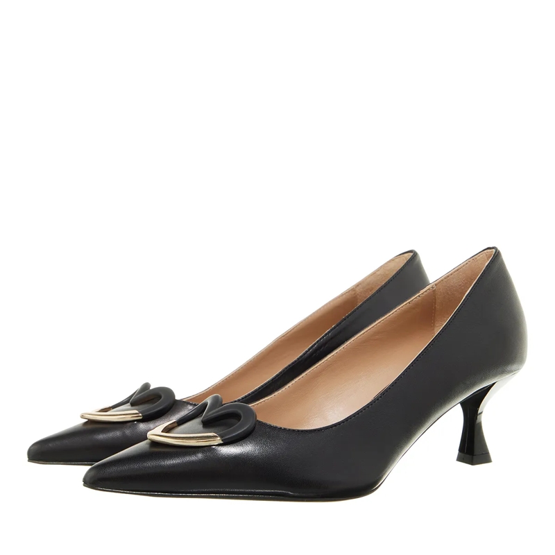 Love Moschino Pumps Heart Plaque Scarpa Donna Nero