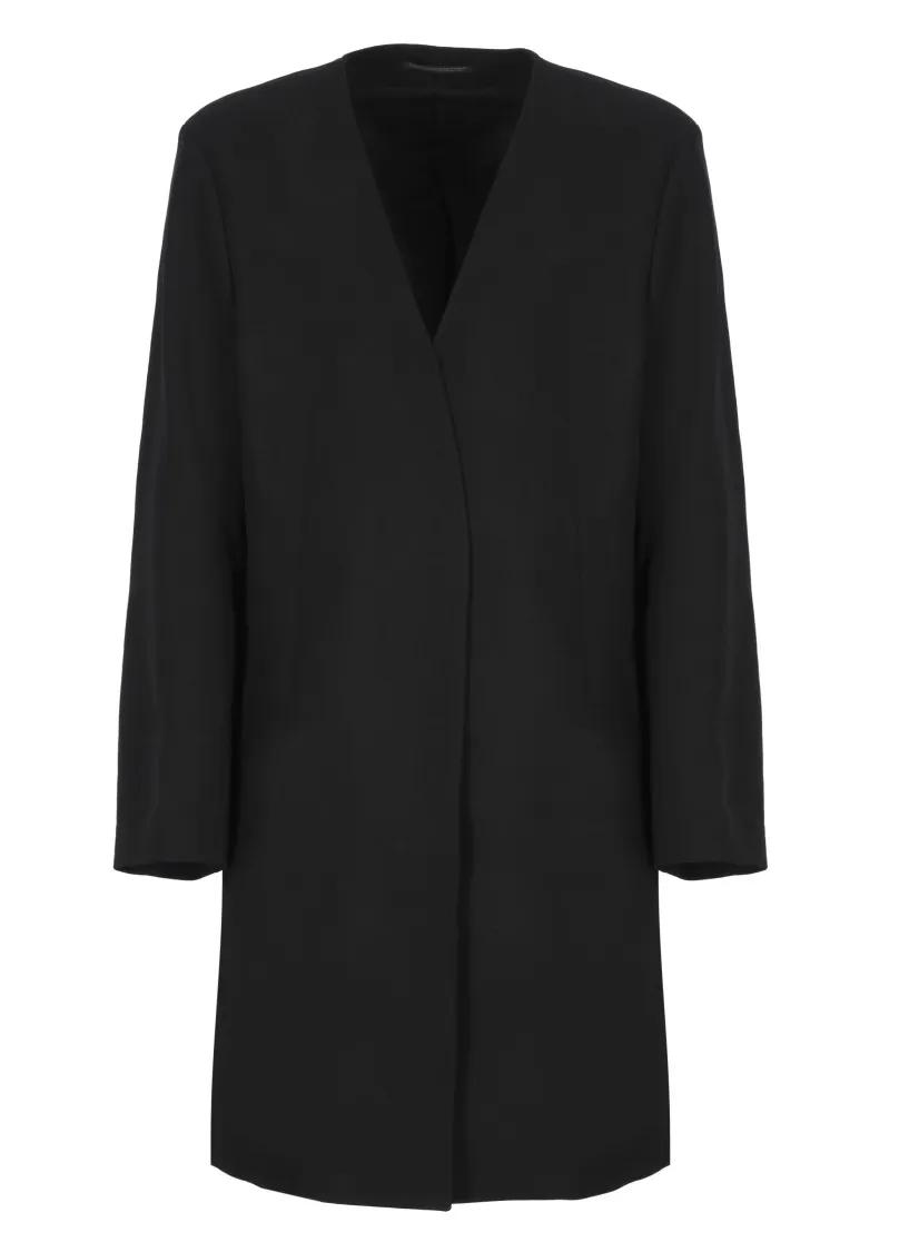 Yohji Yamamoto - Wool Coat - Größe S - schwarz