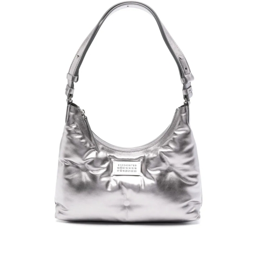 Maison Margiela Schoudertas Small Glam Slam Bag Silver