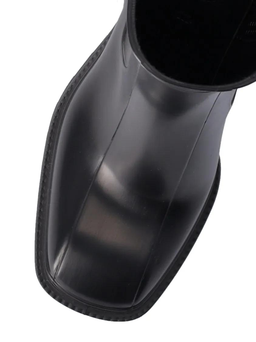 Thumbnail - Chloé Stiefel - Waterproof Wellington Boots "Betty" – Black - Gr. 36 (EU) - in Schwarz - für Damen
