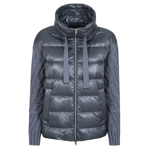 Herno Übergangsjacke Padded Jacket Blue