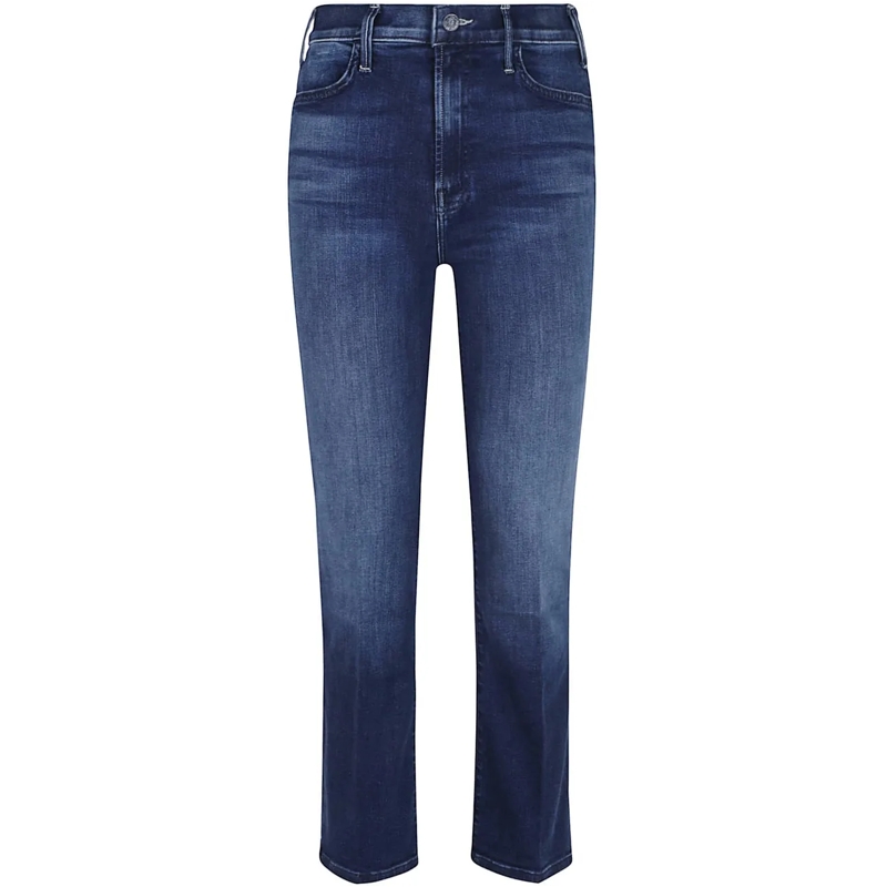 Mother Jeans skinny The Hustler Ankle Jeans Blue blau