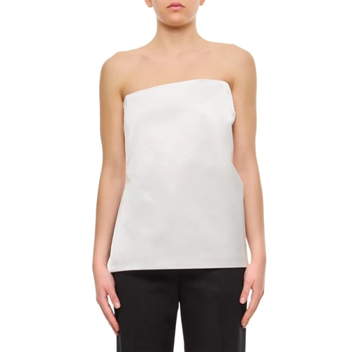 Sportmax Blusen Adda Tube Top White