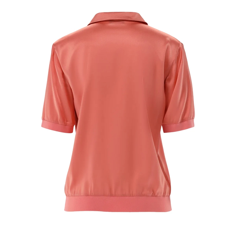 VAN LAACK Bluse Bluse Modern Fit Uni koralle (Image 5)