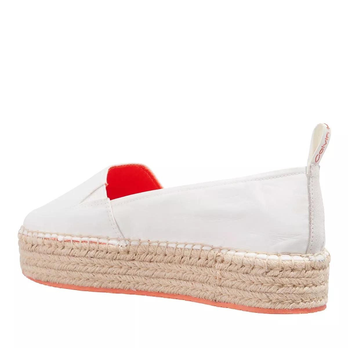 Calvin klein hotsell espadrilles white