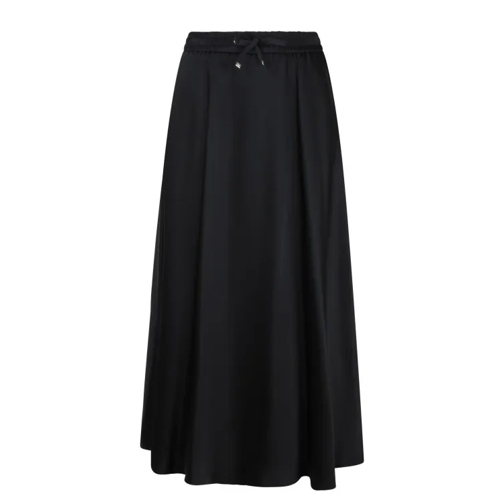 Herno Satin Skirt Black 