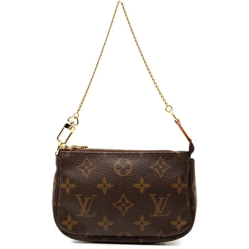 Louis Vuitton Tote Monogram Mini Pochette Accessoires braun