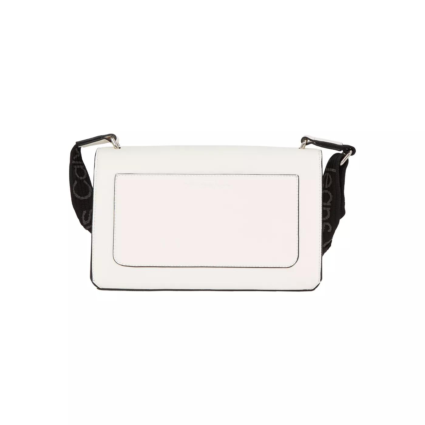 Calvin Klein Jeans Crossbody Tas met Verstelbare Band White Dames