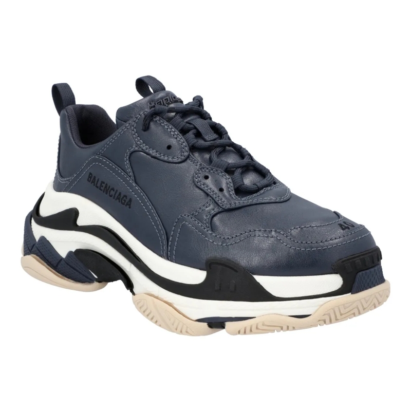 Balenciaga Low-Top-Sneaker Triple S Blue Blue