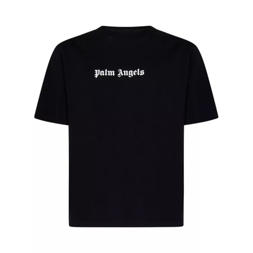 Palm Angels Slim-Fit Black Cotton Jersey T-Shirt Black 