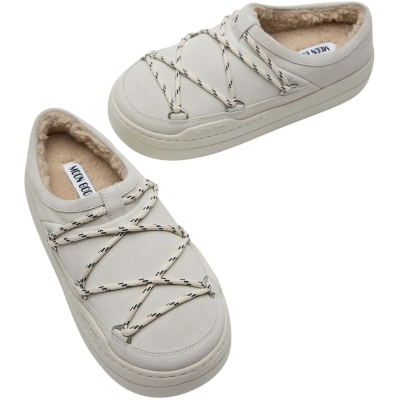 Moonboot Sandalen Moon Boot Mb Park Slipper Slippers Off White 80d24 weiß(Image 3)