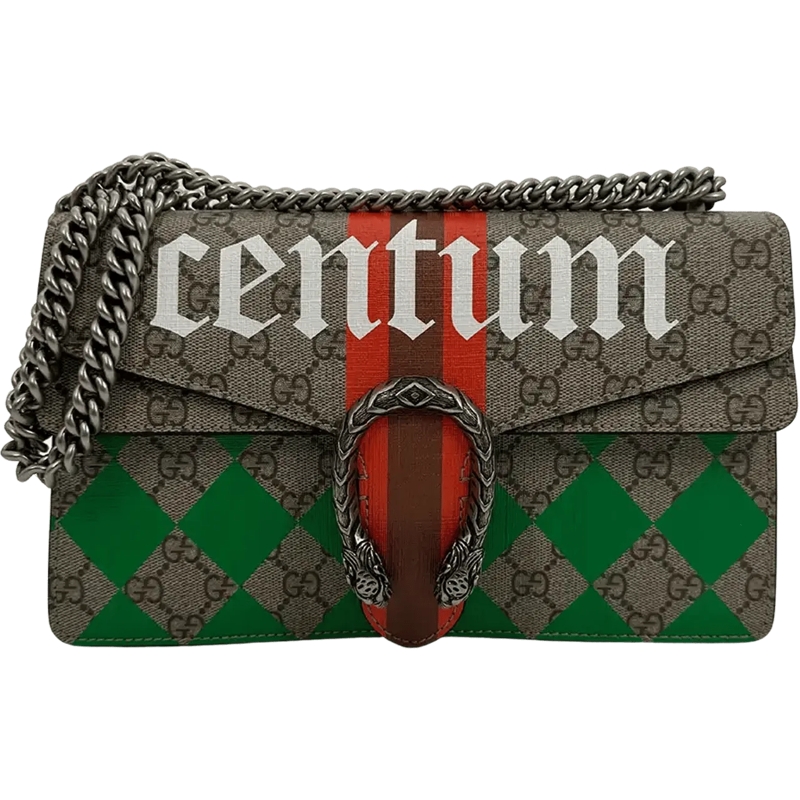 Gucci Sac à bandoulière Gucci Dionysus shoulder bag medium GG Supreme Cent beige