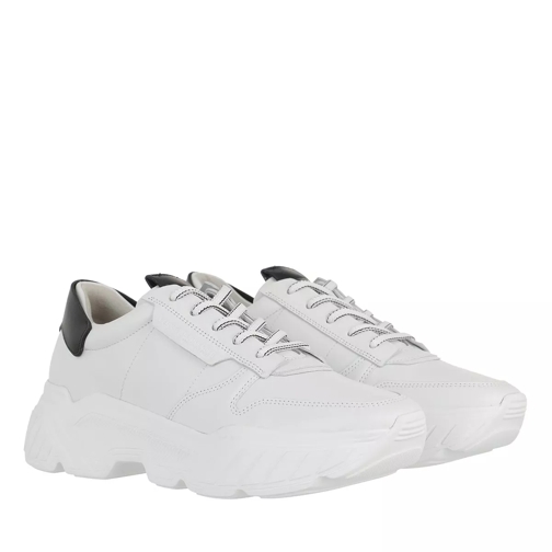 Kennel & Schmenger Boom Sneakers Calf Leather bianco/schw Sw plateausneaker