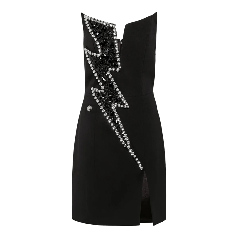 Philipp Plein Minikleid Minikleid schwarz