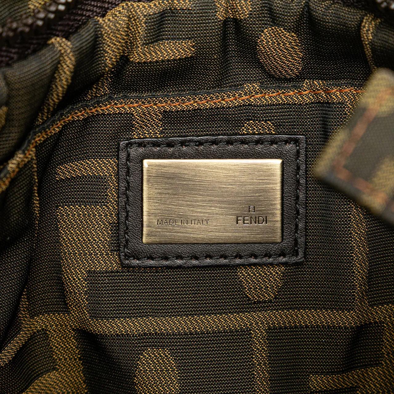 Thumbnail - Fendi Hobo Bags - Zucca Canvas Skull Crossbody - Gr. unisize - in Braun - für Damen