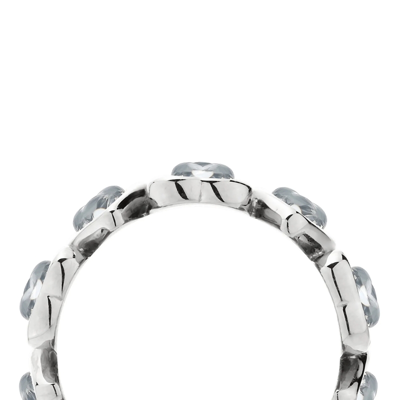 Liebeskind Berlin Ring Edelstahl Glass Heart silber(Image 3)
