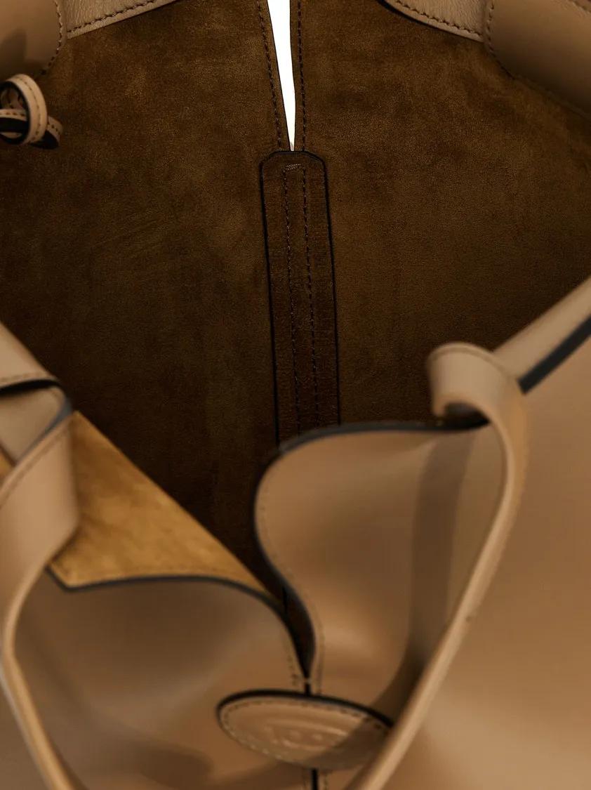 TOD'S Shoppers & Totes ' Di Bag Folio' Shopping Bag in bruin