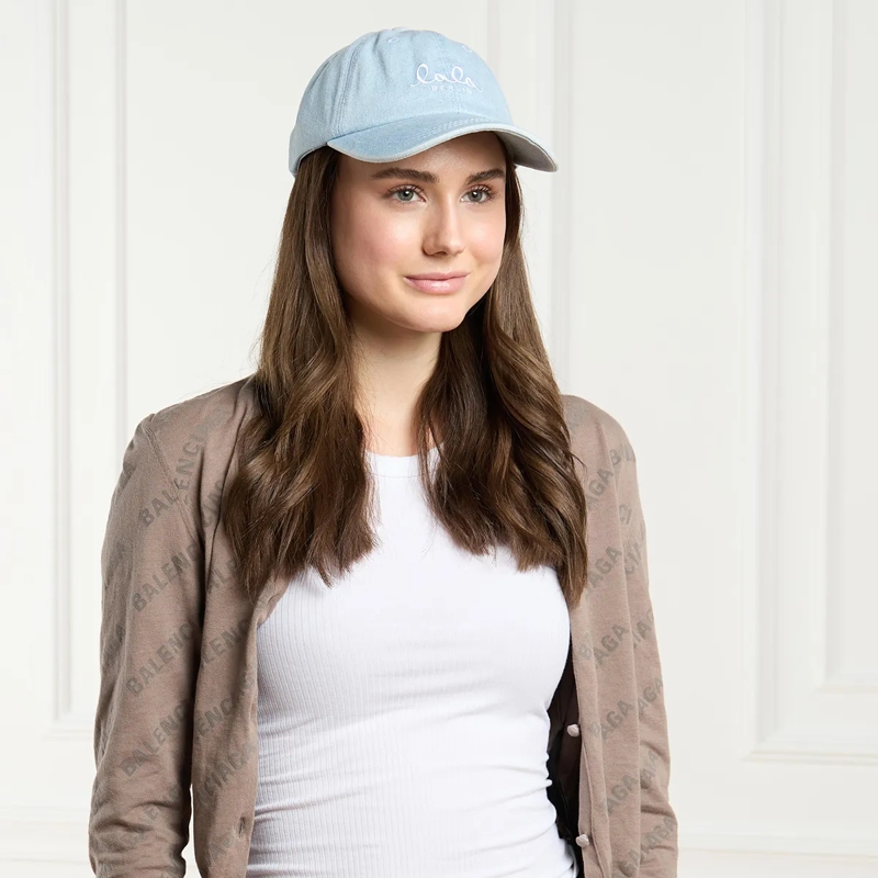 Lala Berlin Baseballkappe Cap Carlo Washed Blue(Image 2)