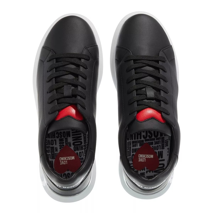 Black moschino hot sale sneakers