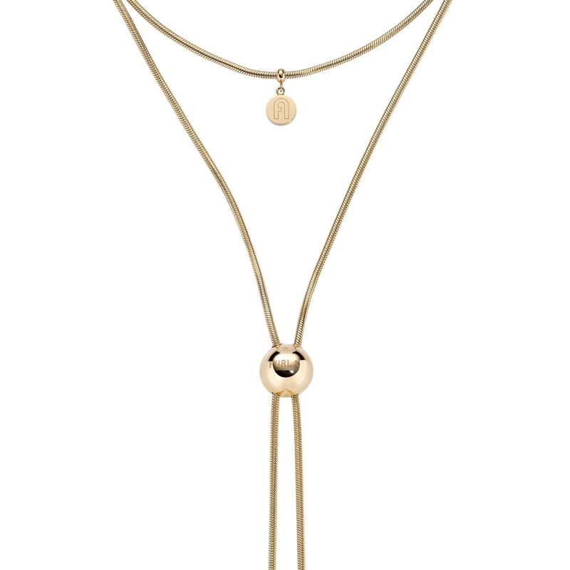 Furla Mittellange Halskette Halskette Furla Miasfera gold(Image 3)
