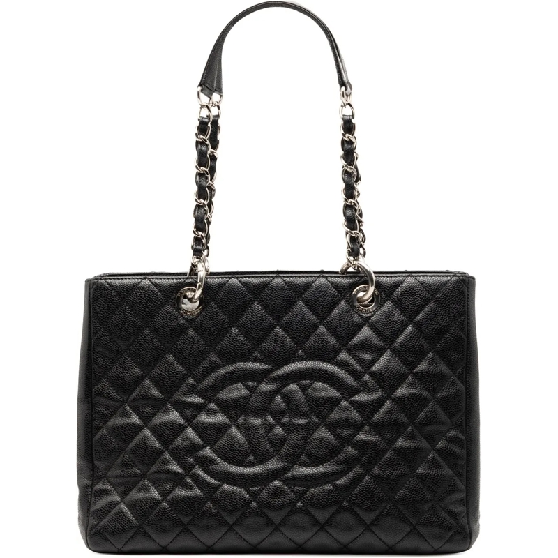 Chanel Shopper Caviar Grand Shopping Tote schwarz