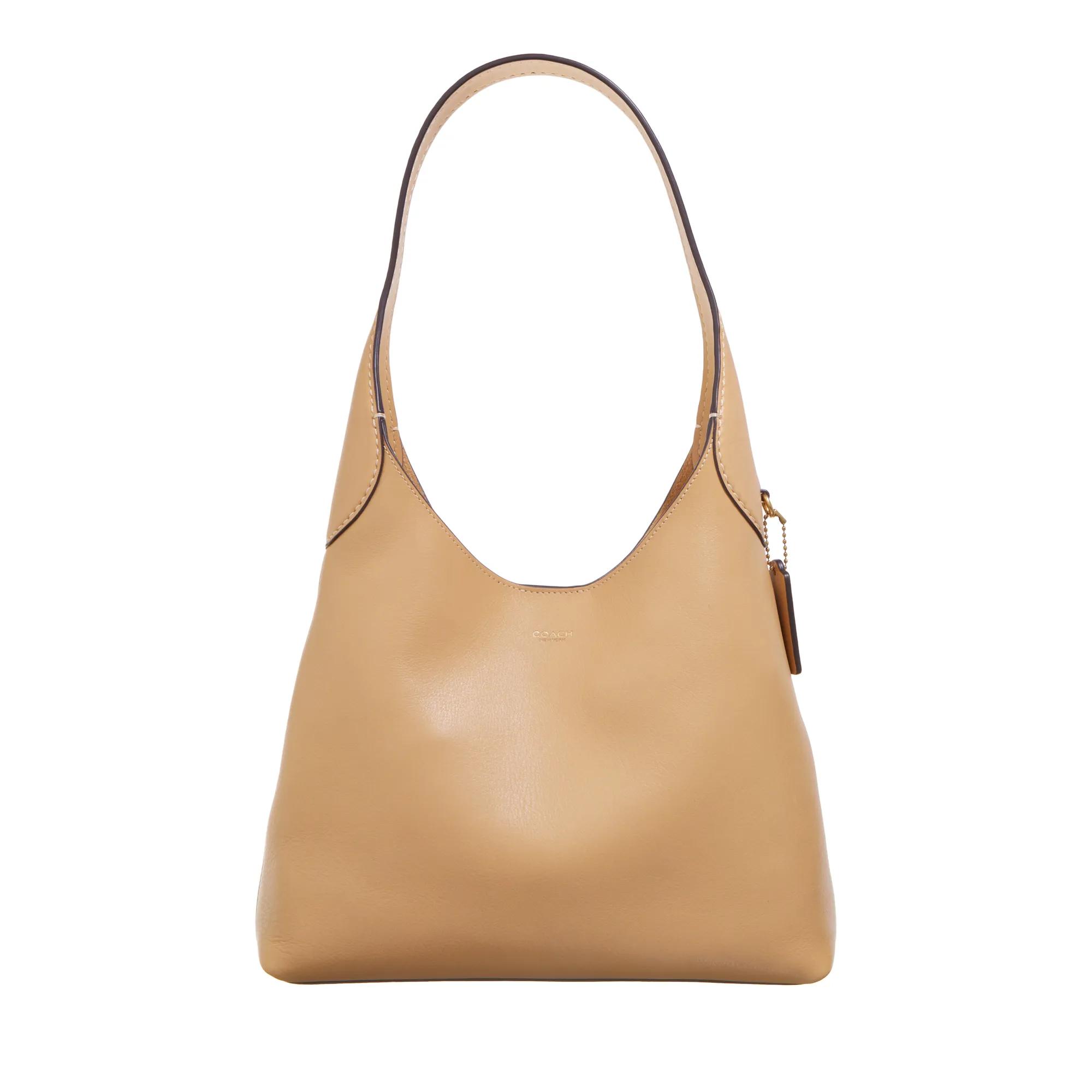 Coach Brooklyn Shoulder Bag 28 b4/tan Hobo Bag