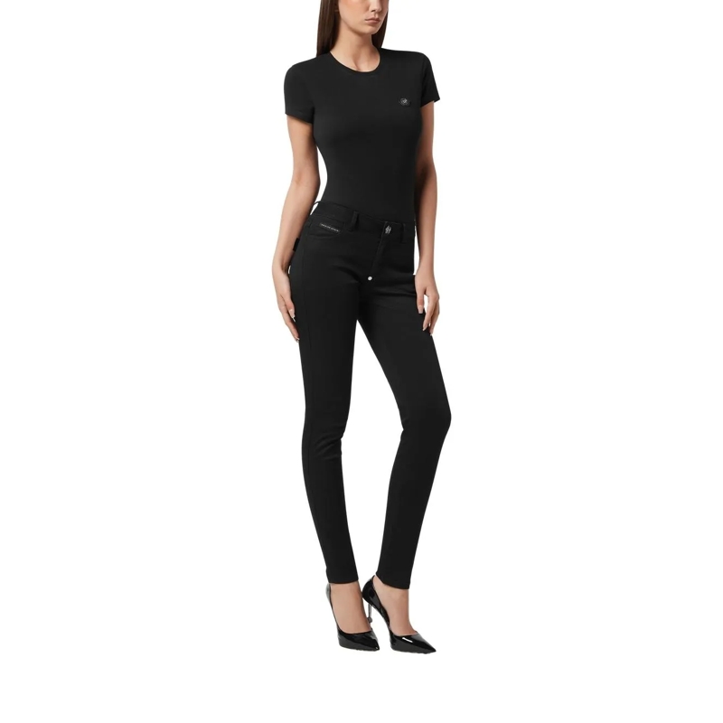 Philipp Plein Skinny-Leg-Jeans Jeggings Fatale schwarz(Image 3)