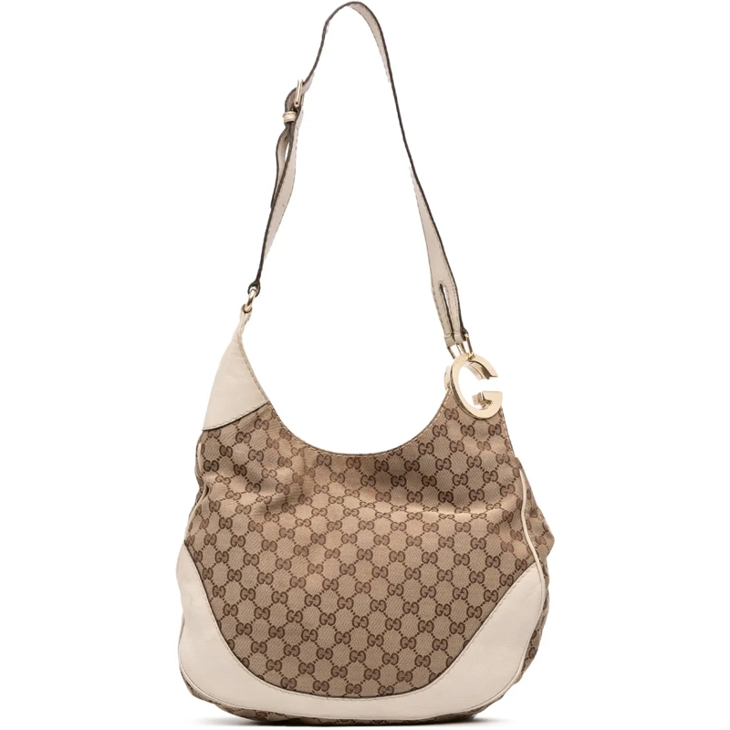Gucci Sac à bandoulière GG Canvas Charlotte Crossbody braun