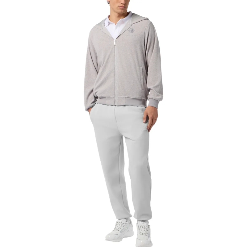 Plein Sport Top Kapuzen-Sweatjacket hell-grau(Image 4)