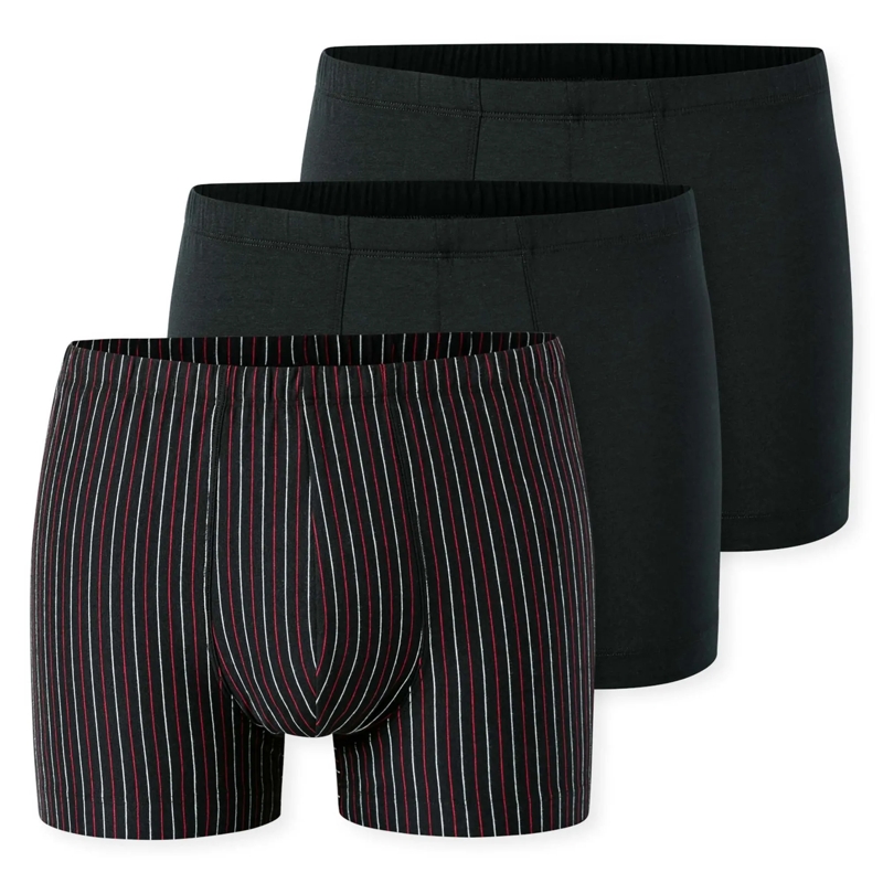SCHIESSER  3PACK Shorts "95/5" 3er Pack schwarz