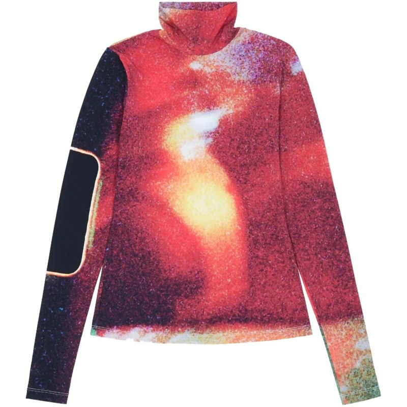 Maison Margiela T-Shirt Explosive Top Red mehrfarbig