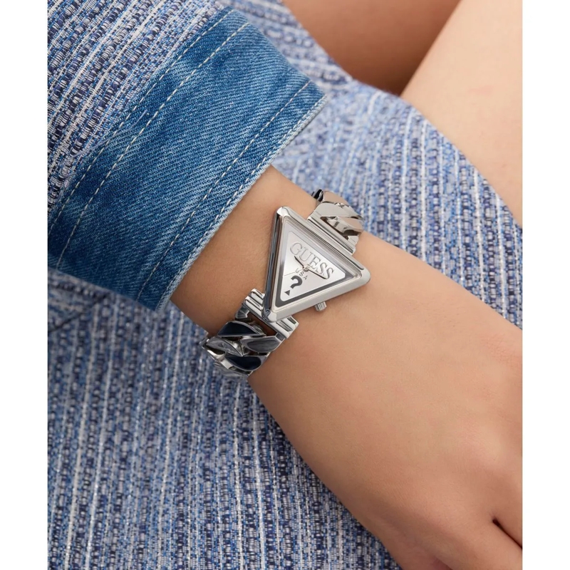 Guess Quarzuhr Quarz-Analoguhr Fame silber(Image 5)