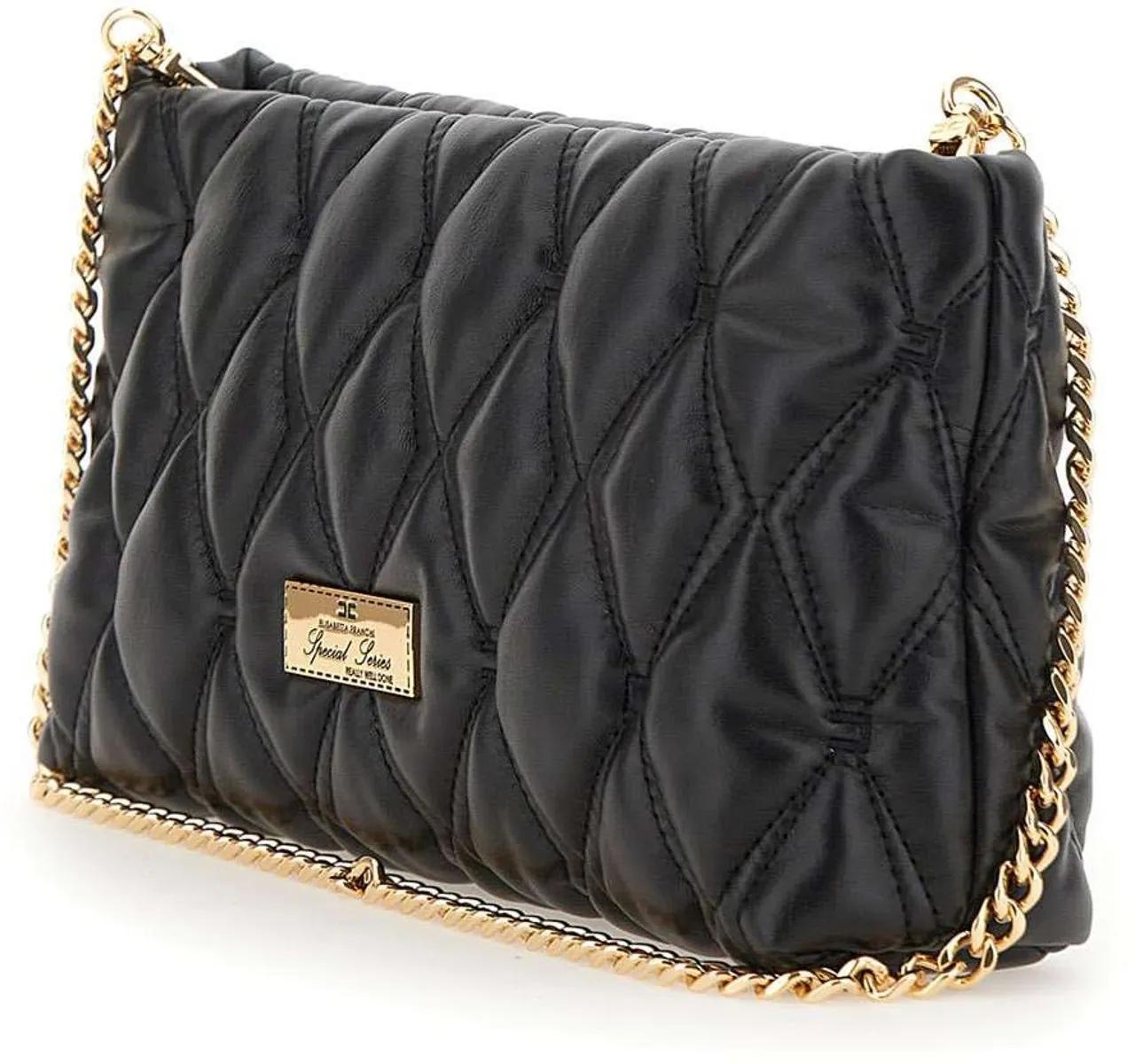 Elisabetta Franchi Hobo bags Black in zwart
