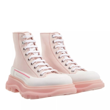 Alexander McQueen Boots Kosmos Pink High Top Sneaker