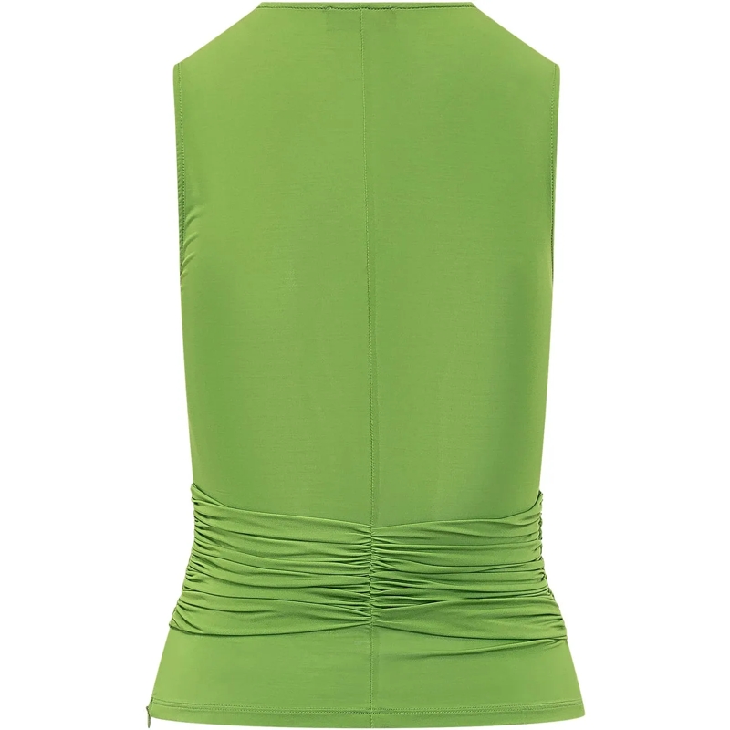 Elisabetta Franchi Top Top Con Nodo grün(Image 2)